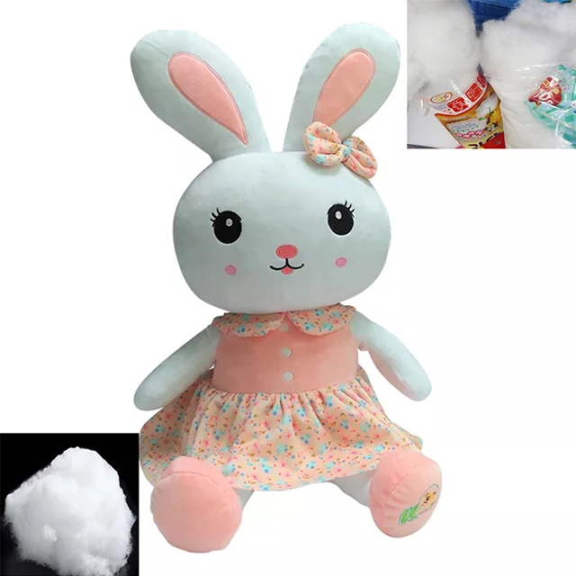 Hot Selling 10G Bag Small Package Toy Filling Premium Cushion Fiber Fill Pre-packed Plump Polyester Pillow Stuffing