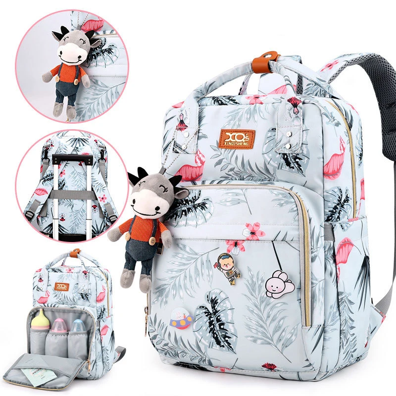 

BB050 mommy diaper bag backpack Convertible Travel Baby Bag diaper backpack for baby bed