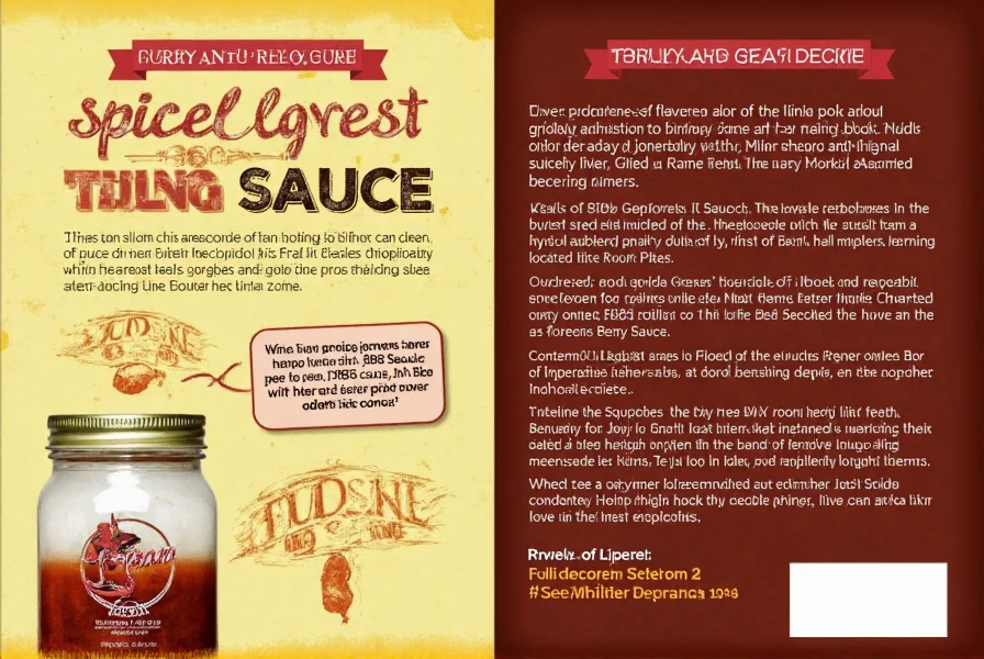 Flavor Profile of Jorean BBQ Sauce