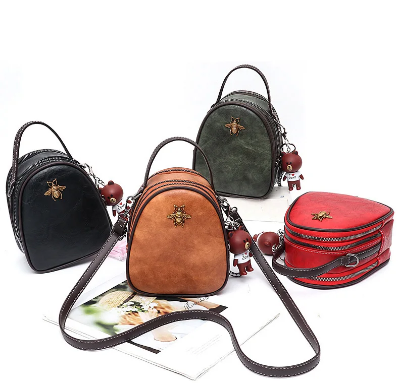 

Luxury Ladies Stylish Leather Messenger Bags Purse and Handbags Small Crossbody Shoulder Bag for Women