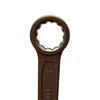 Safety tools manufacturer 11/16"3/4"Non sparking Hammering/Striking Ring Spanner Inch size