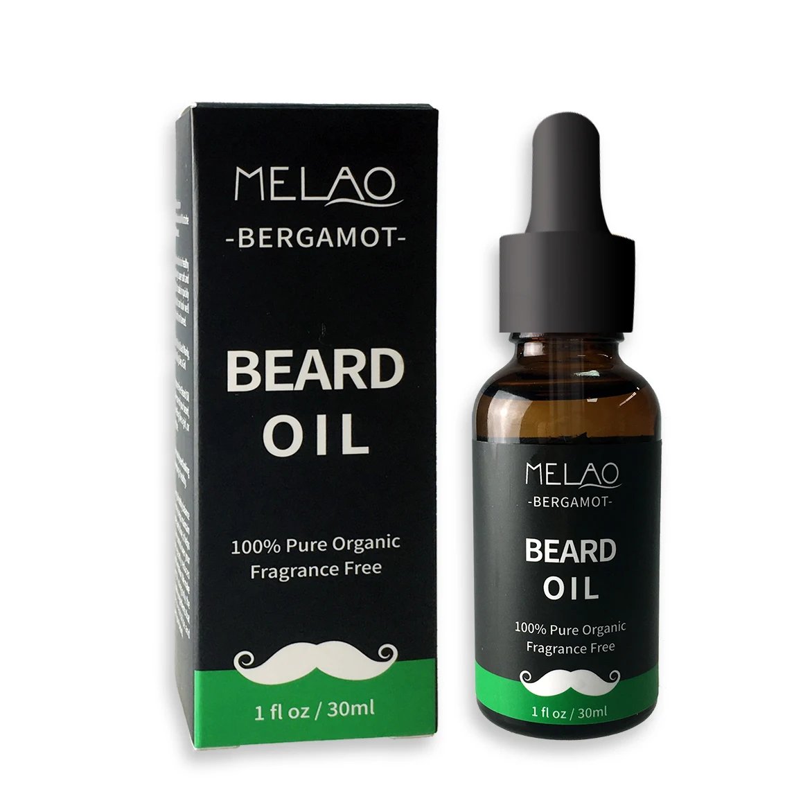 

MELAO Private label Custom Logo scented beard oil Straightener Natural Hair Growth beard oil gift Kit for men Mens Beard Oil
