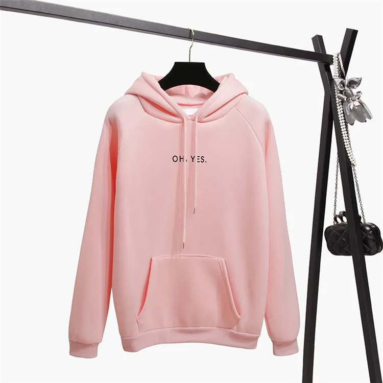 

Winter Fashion Corduroy Long Sleeves Letter Printing Girl Light Yellow Pullovers Tops O-neck Woman Sweater Tops, As picture