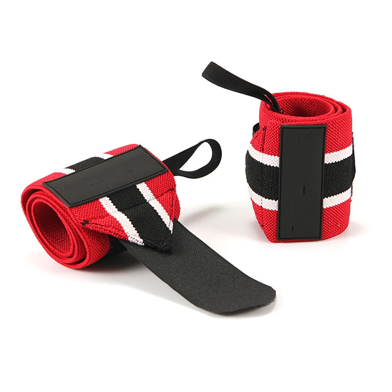 2023 New Arrival Fitness NON Slid Gym Band Sleeve Weight Lifting Straps Custom Logo Weightlifting Powerlifting Wrist Wrap