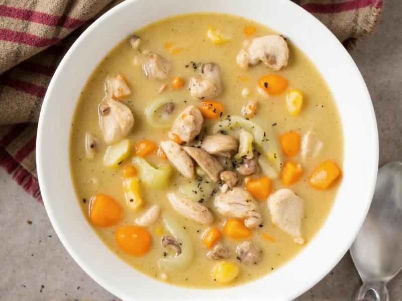 Perfect Chicken Slow Cooker Mushroom Soup Recipe | Easy & Hearty