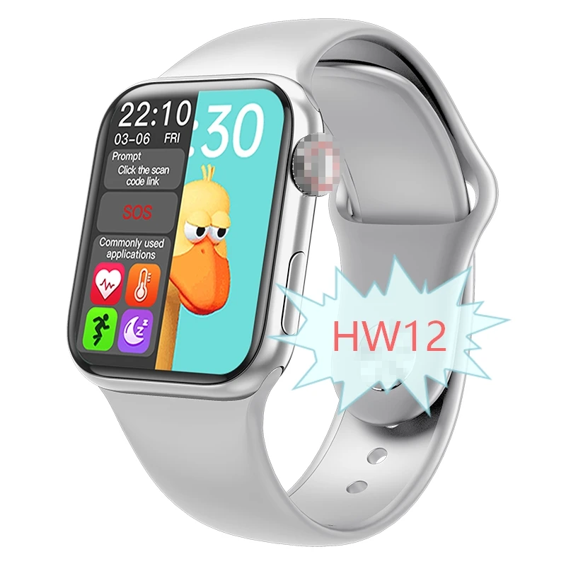 

2020 high quality series 6 smart watch 40mm BT 5.2 calling watch IP67 long using time smartwatch hw12 pk W26