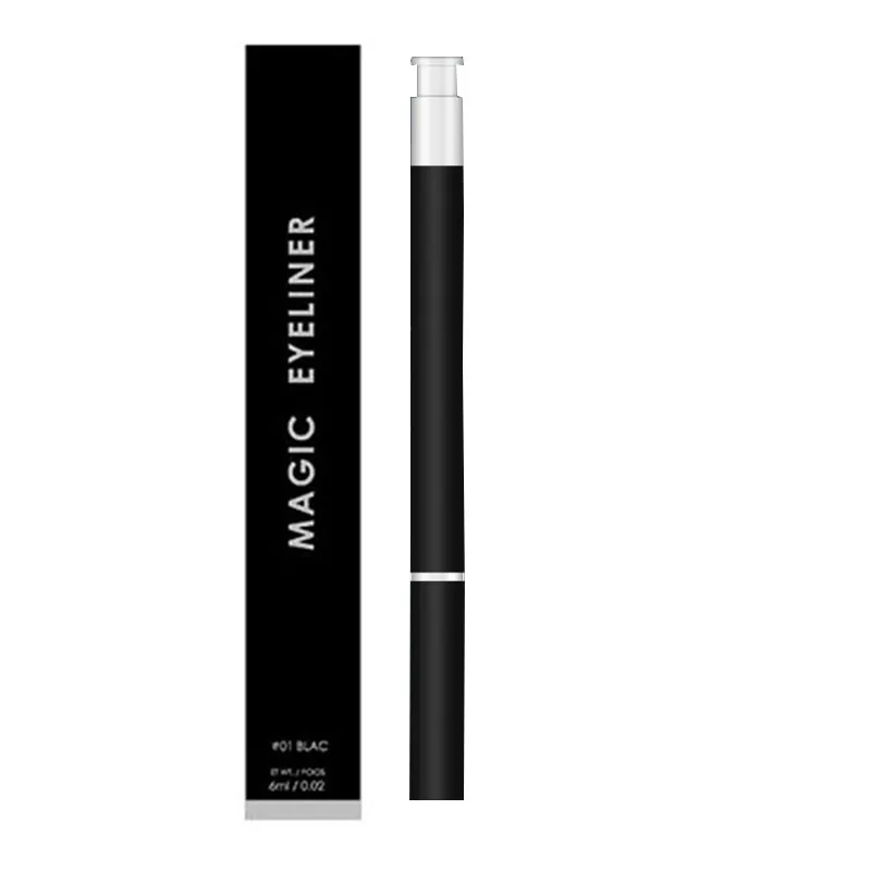 

latest version waterproof eyeliner wholesale eyeliner glue pen customized LOGO eye liner transparent color eye liner pen, Mixed colors