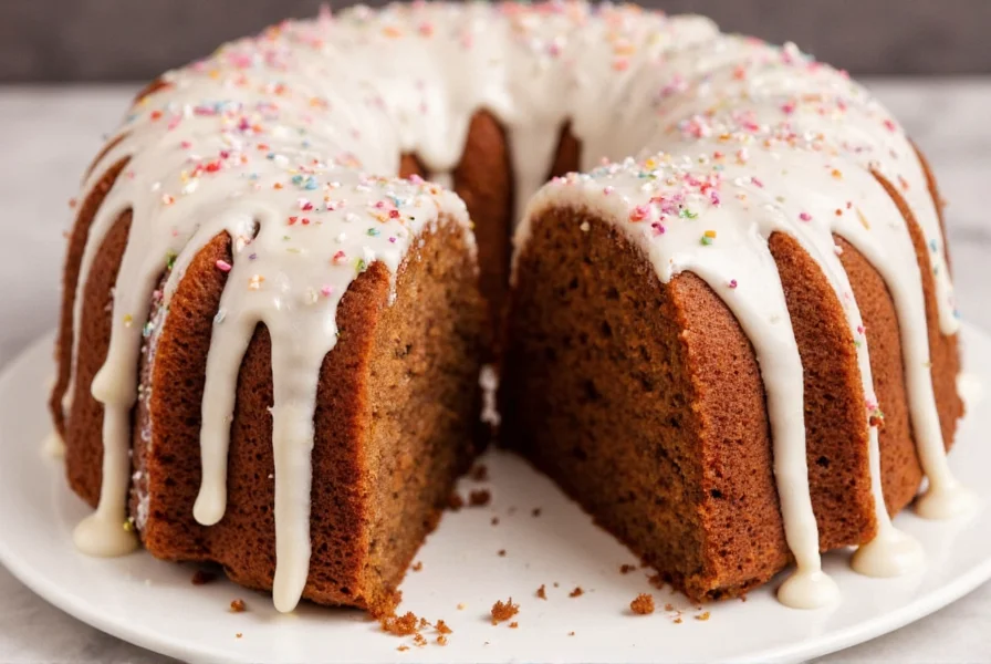 Slice of ginger cake on a plate with whipped cream and berries