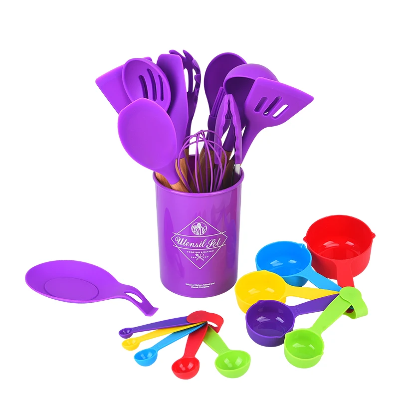 

Ready to ship items utensilios de cocina non stick cooking ware house accessories kitchen silicone kitchen utensils set