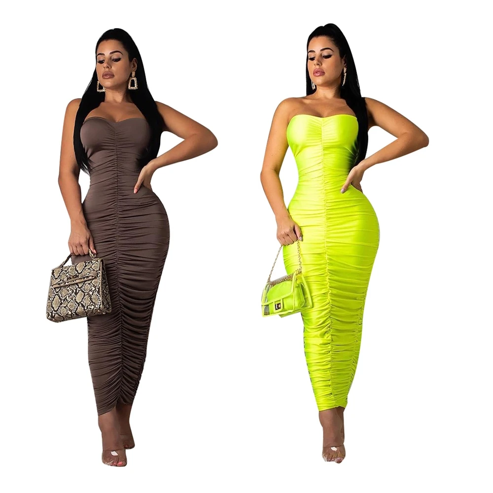

sexy outfit sustainable casual fashion woman 2021 dress with low price