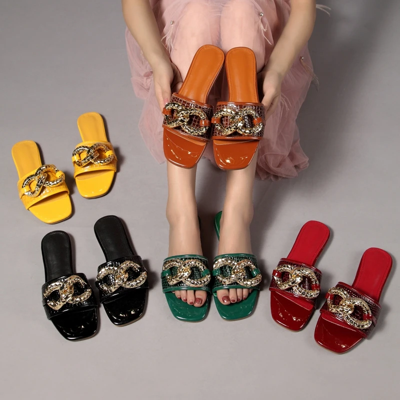 

2021 USA market plus size slipper made in china mule shoes women sandals slippers