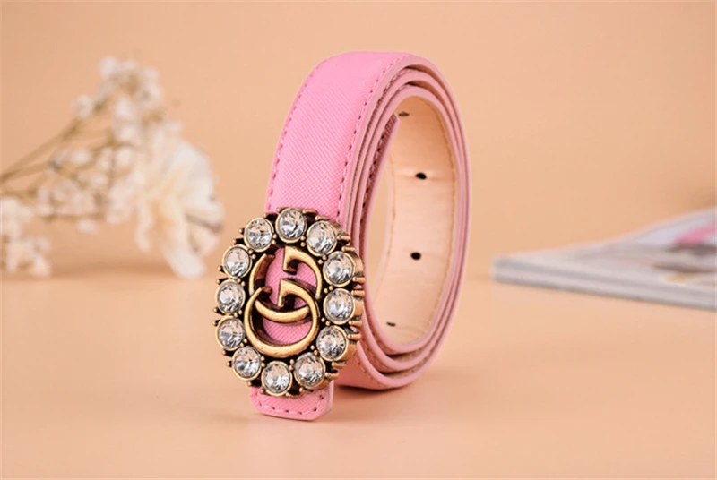 Hot Sale Fashion Children Waistband Baby Girl Belts Girls Waist Band Kid Designer Belt Pu Belts