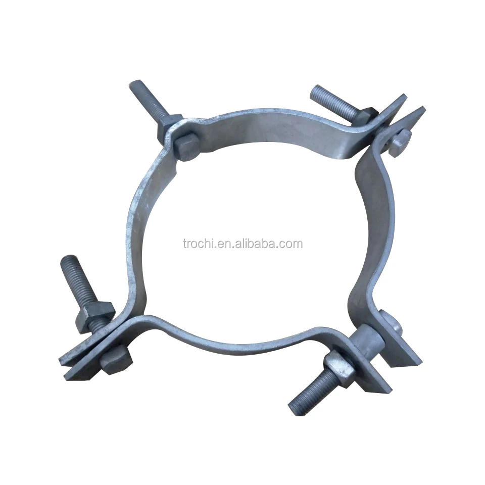 Deg Ca Gca Rl 2a Type Pole Hoop Beam Clamp Bracket For Cable Clamp Pole
