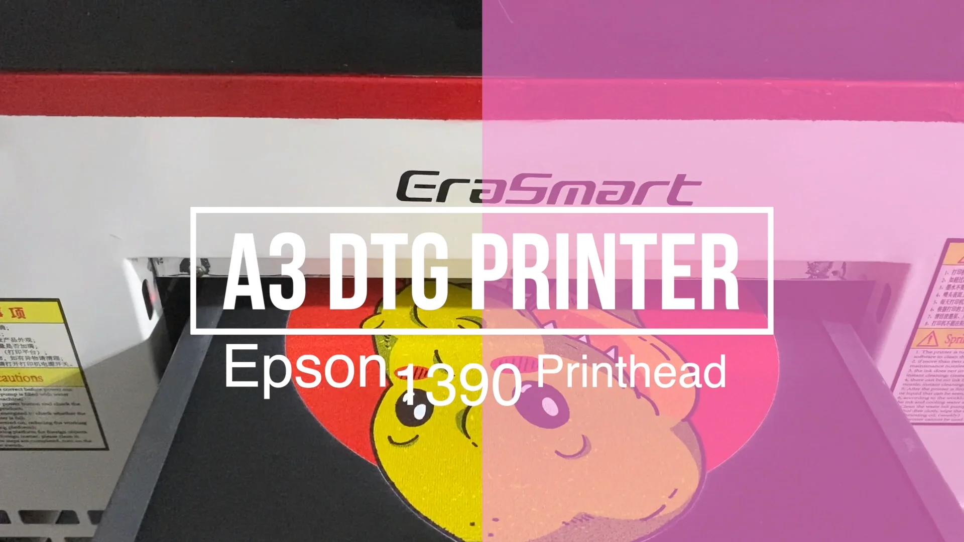 A3 Size Desktop Flatbed Diy Cotton Fabric Textile Tshirt Shirt Direct