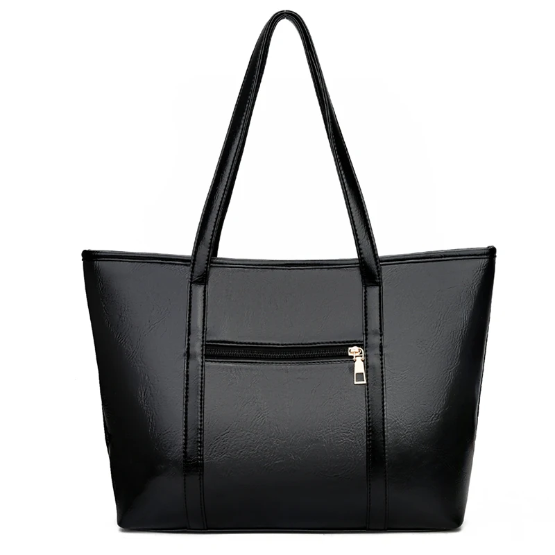 
Hot Sale Elegant Women Shoulder Bag Customized Fashion Large Capacity Lady Handbag For All Season PU Leather Tote Bag 