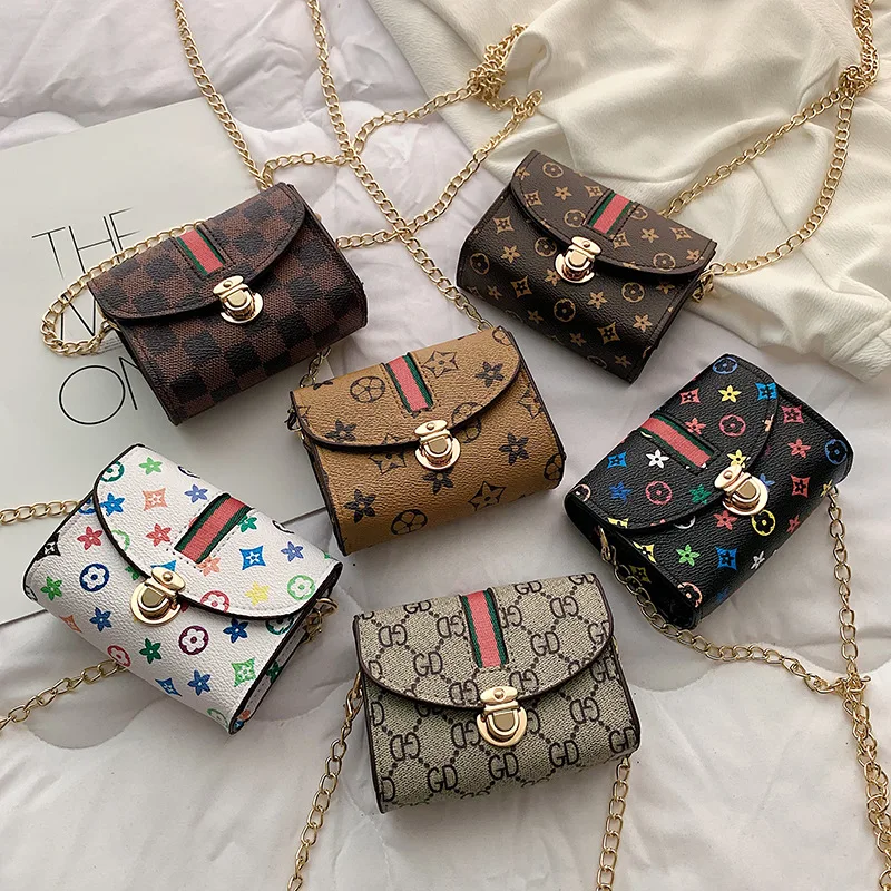 

New Fashion Over The Crossbody Shoulder Luxury Bag Girls Kids Mini Messenger Beauty Coin Purses And Handbags