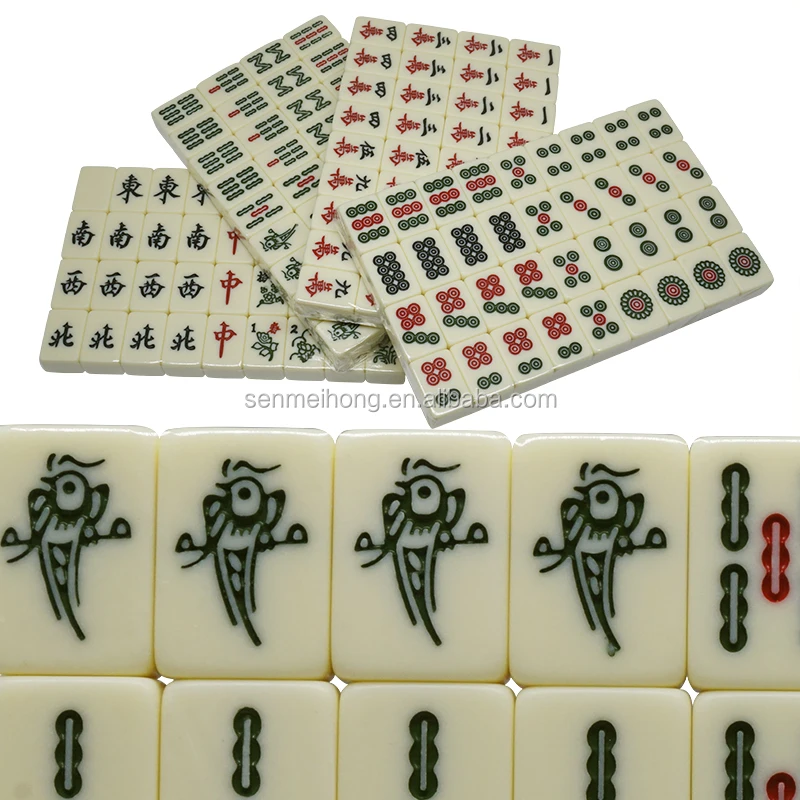 2.0 Mm Chinese Mahjong Manufacture Custom High Quality Travel Acrylic