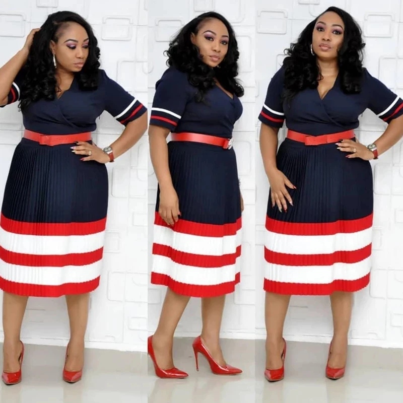 

summer african dresses for womens clothing vestidos de fiesta v-neck red dress sale ankara dresses bazin riche africa clothing