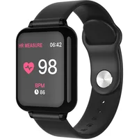 

2020 Amazon hot sell color screen B57 sport BT smartwatch reloj inteligente with hr blood pressure monitor