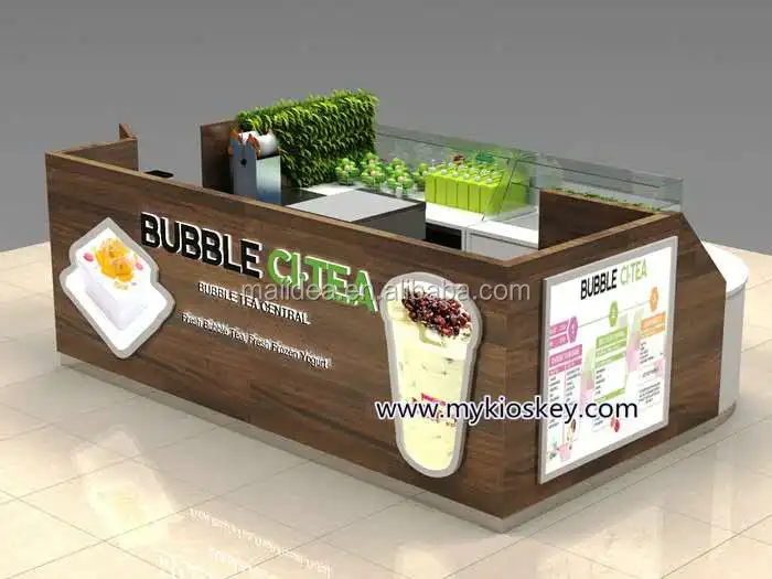 2019 Деревянный Красочный Светлый 3d Пузырьковый Чайный Киоск Для Использования 