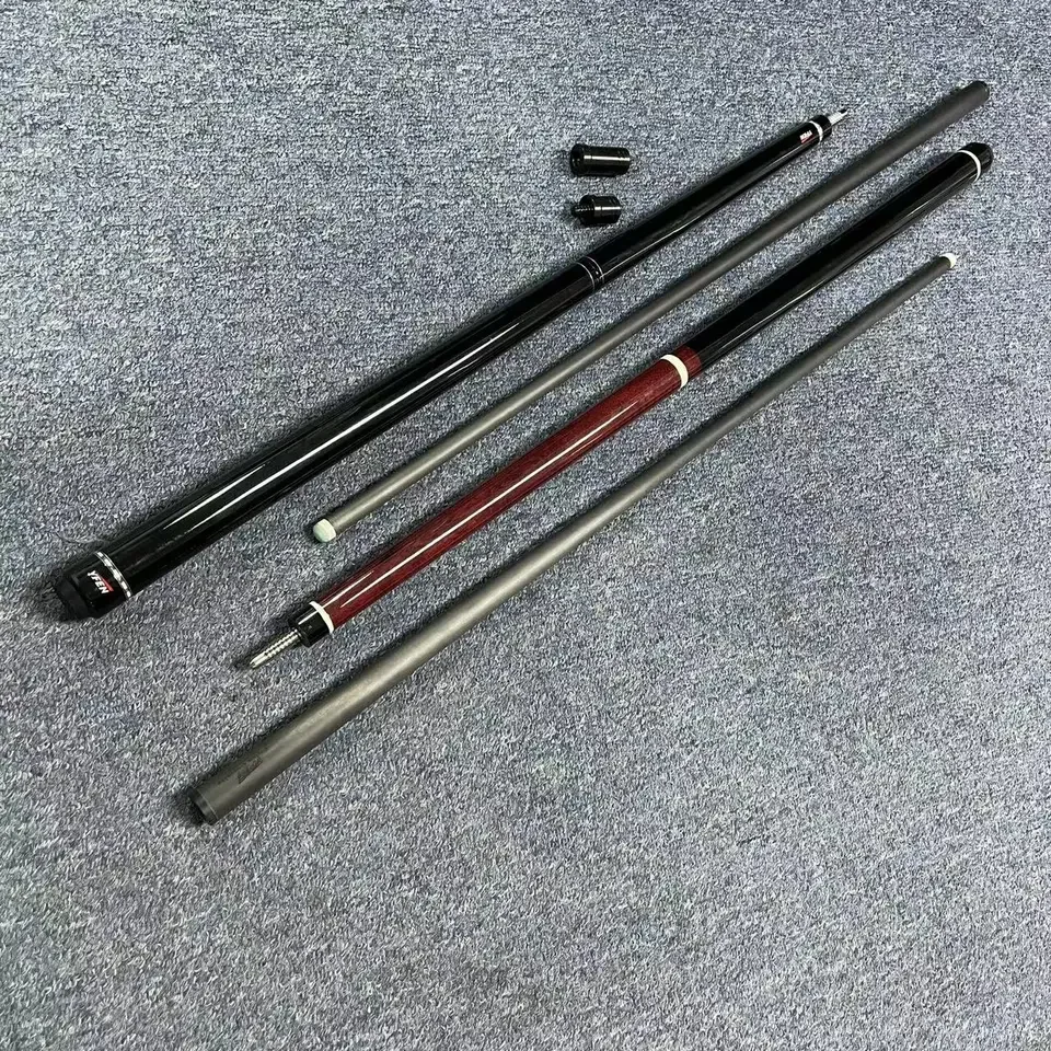New Design YFEN 3-PC Carbon Fiber Billiard Jump Break Cue with 13mm Tip
