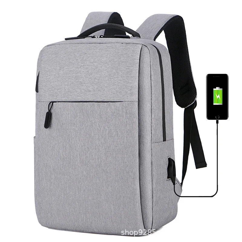 

2021 New High Quality 16 Inch Laptop Bag Big Business Men USB Laptop Phone Student School Backpack Women Factory Wholesale, 4 colors are available
