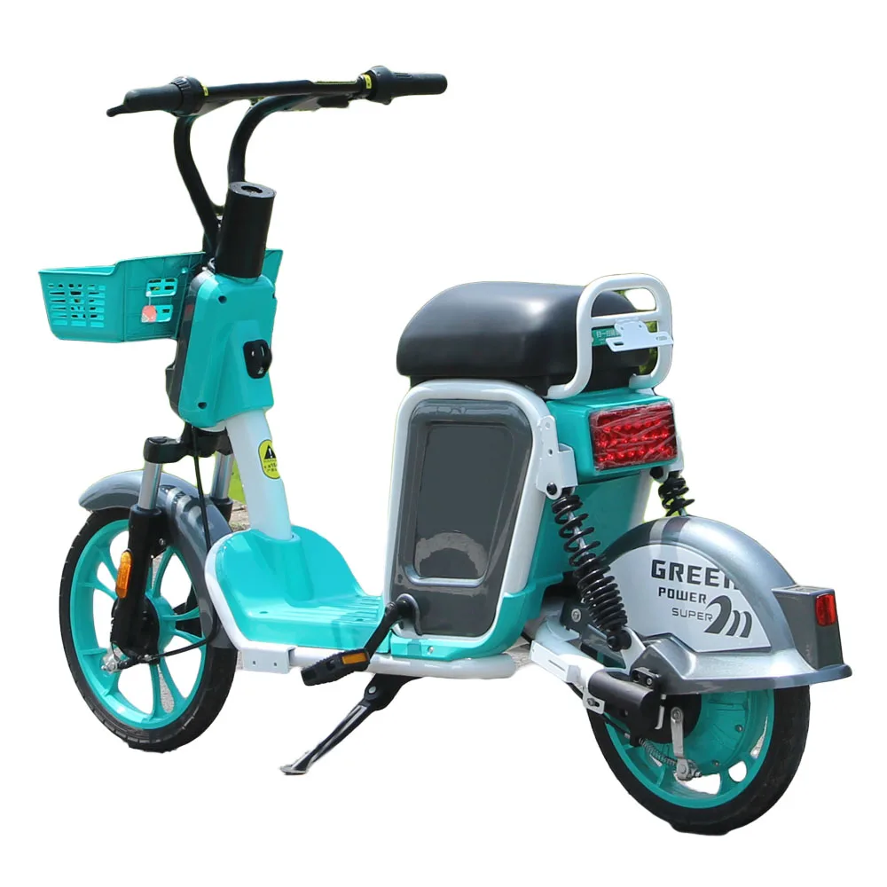 

500W 16inch wheels Smart APP sharing renting swapping station wireless 48V 28AH BMS IOT lithium battery electric scooter bikes