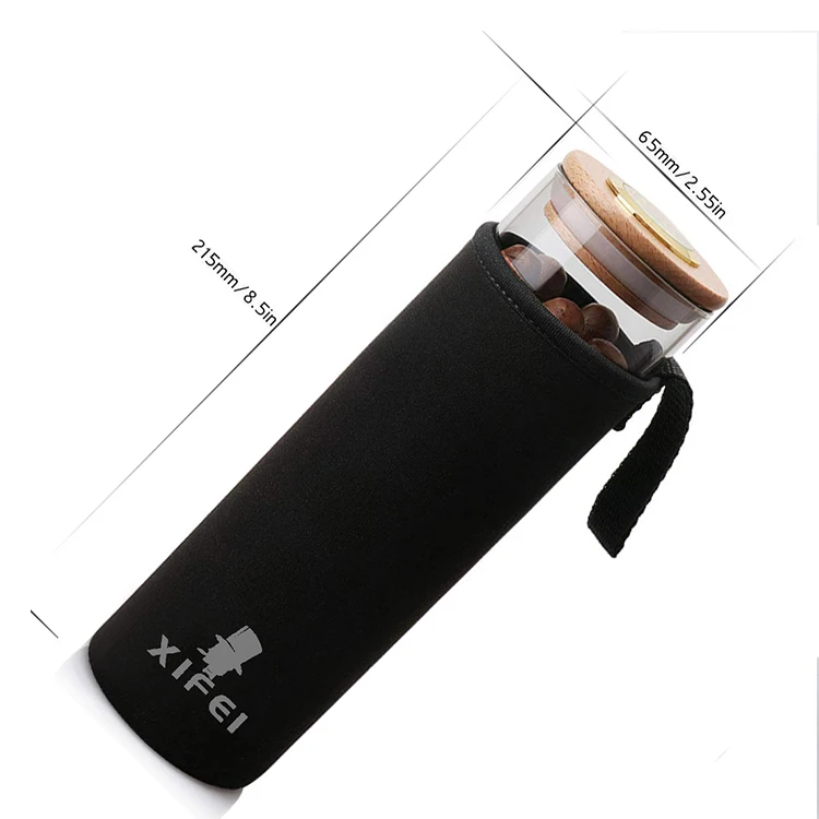 

New Arrival Good Quality Cigar Glass Jar,Cigar Tube with Humidifier and Hygrometer