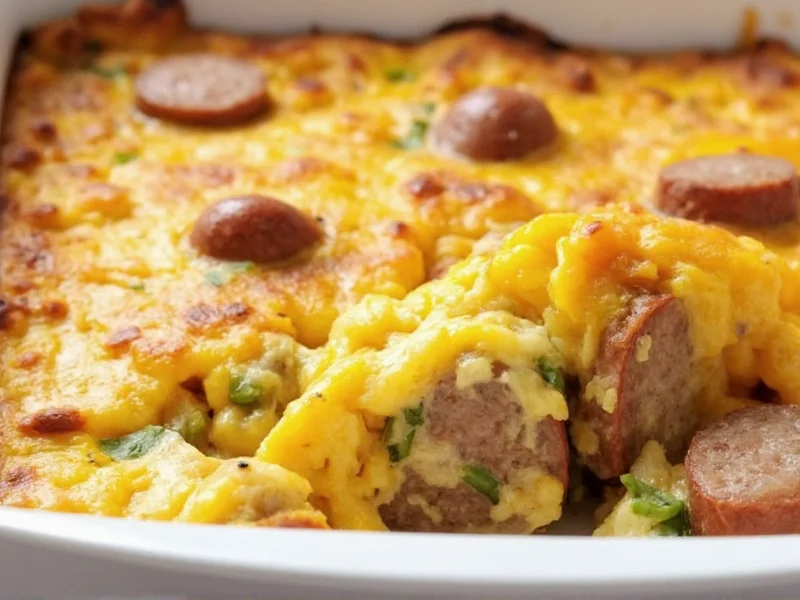 Perfect Egg and Sausage Casserole Recipe: Easy & Delicious
