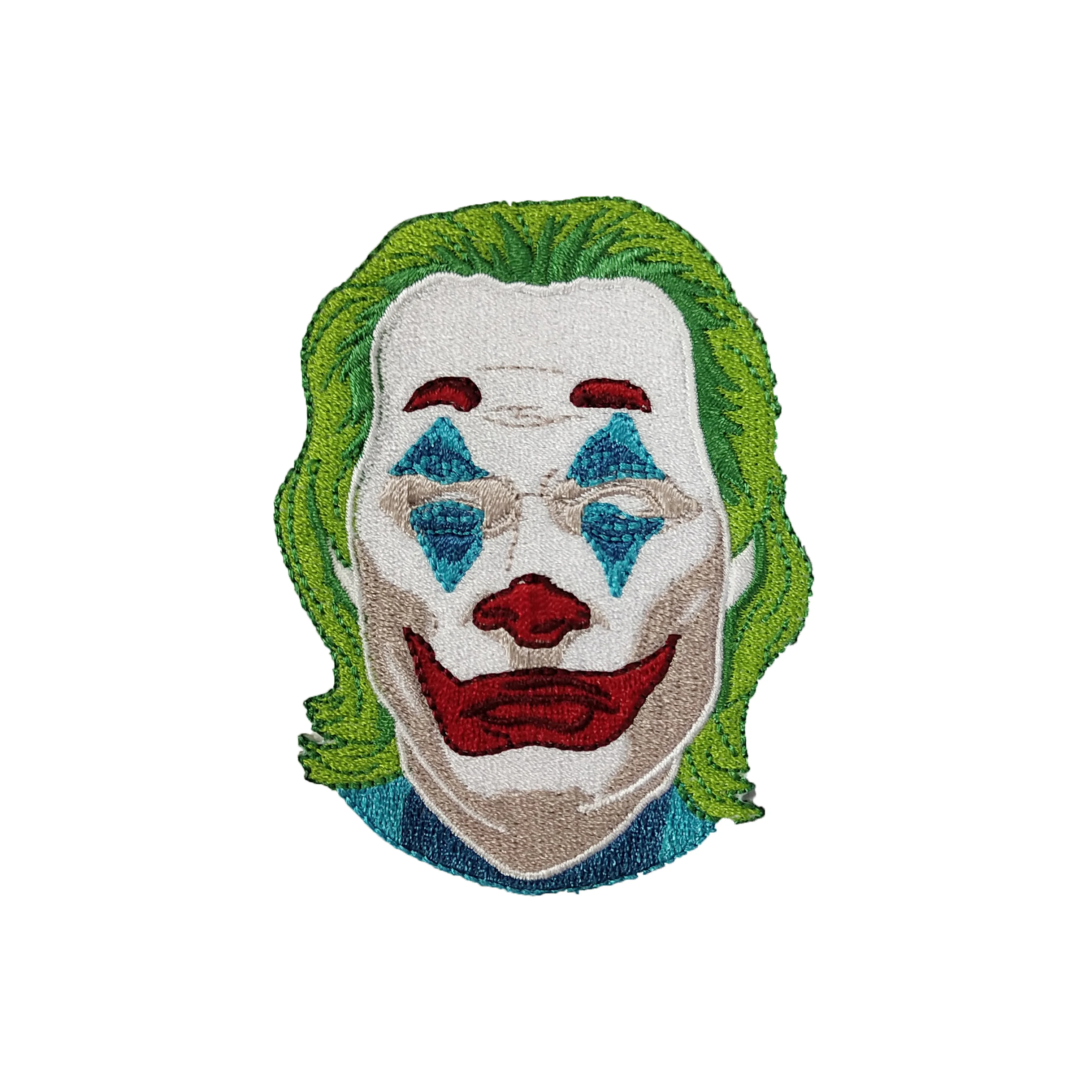 

Wholesale High Quality Cheap Custom Clown Embroidery Patch with Iron on Embroidered Patches Custom Color Customized Designs