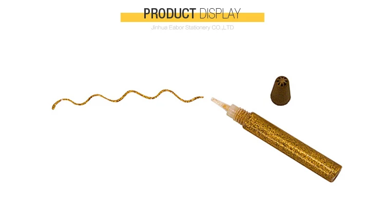 Beautiful Christmas Gift Gold Powder Glitter Glue For Design