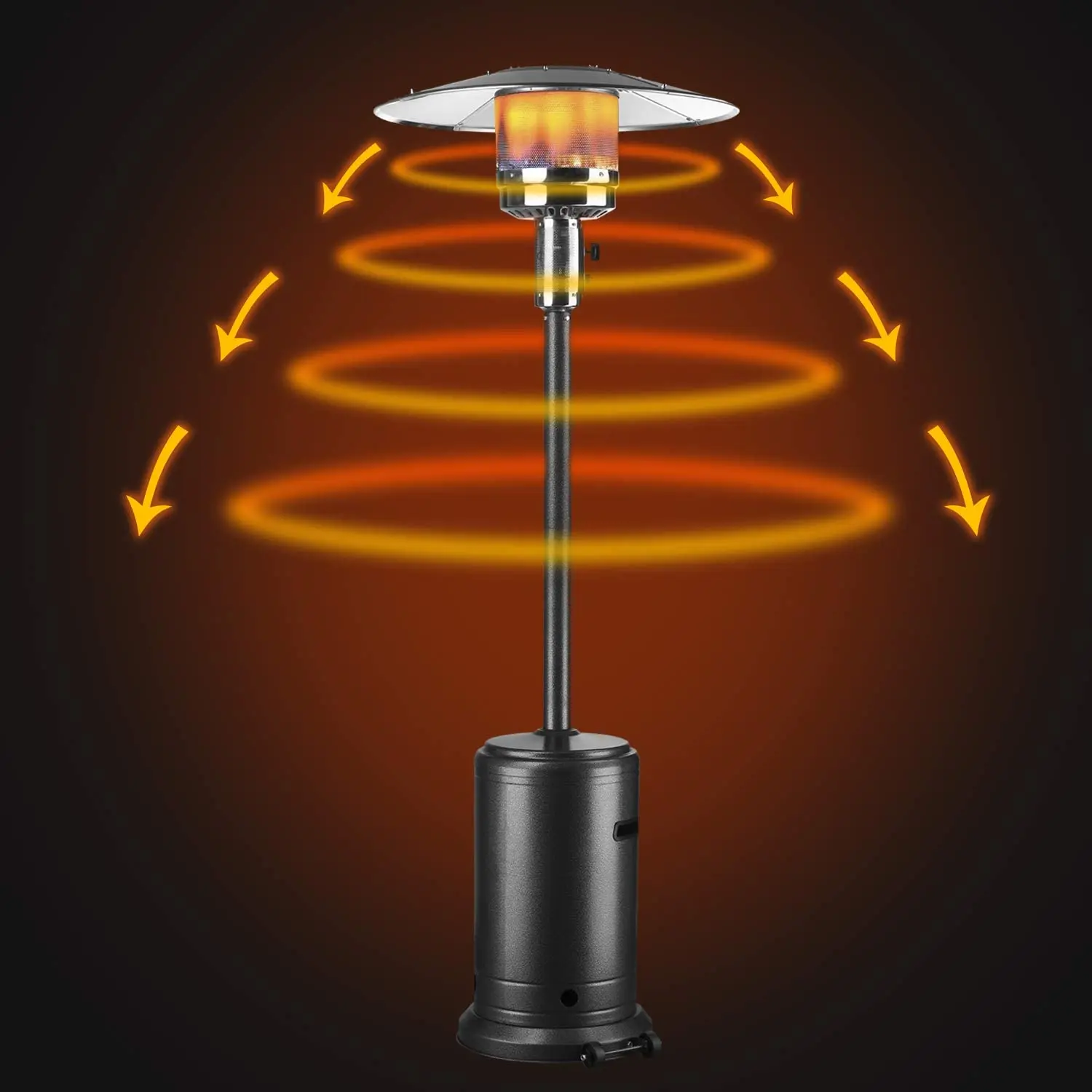Most Costefficient Infrared Patio Heater Wood Pellet Patio Heater