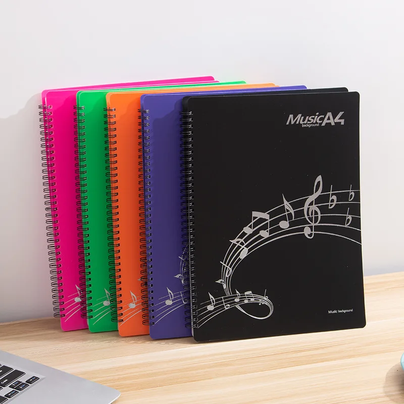 

2023 Wholesale A4 Waterproof PP Music Folder Page Music Score File Folder