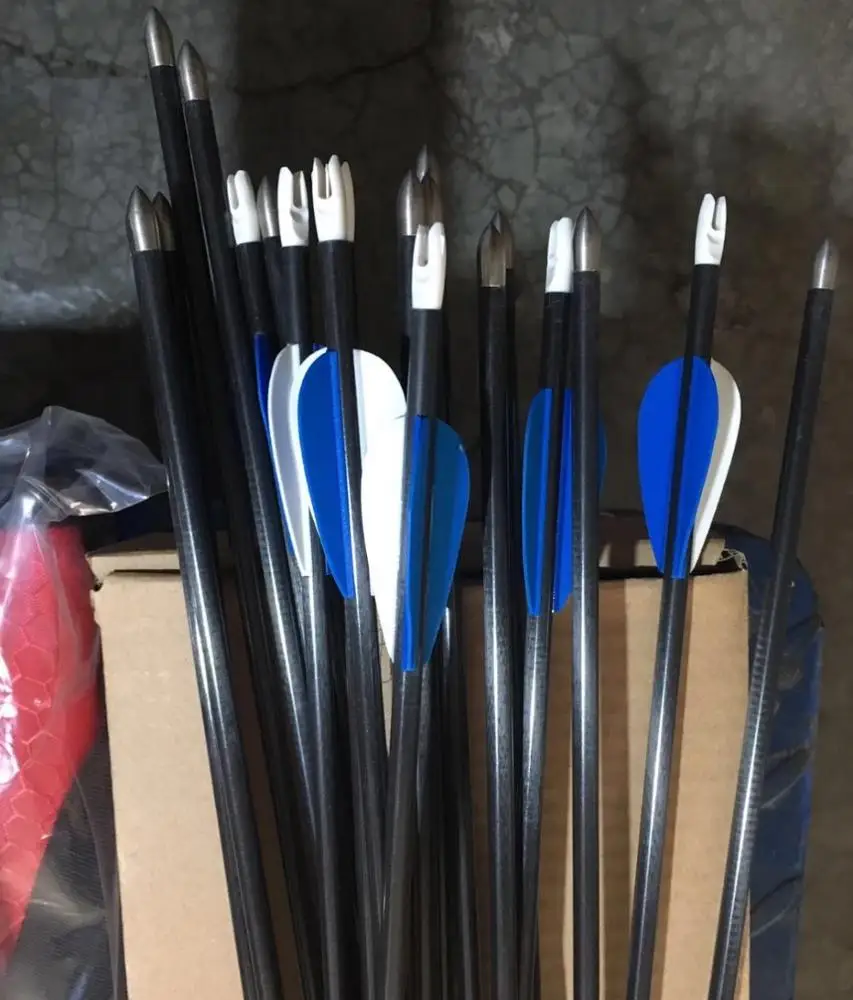 

ZS-JX030RC 30'' carbon arrow for shooting wholesale new arrows for hunting