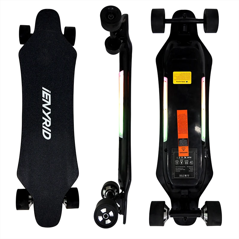 4 wheel skateboard for Kids Youth Adult Teens Terrain 40km/h OEM with Remote Control USA warehouse