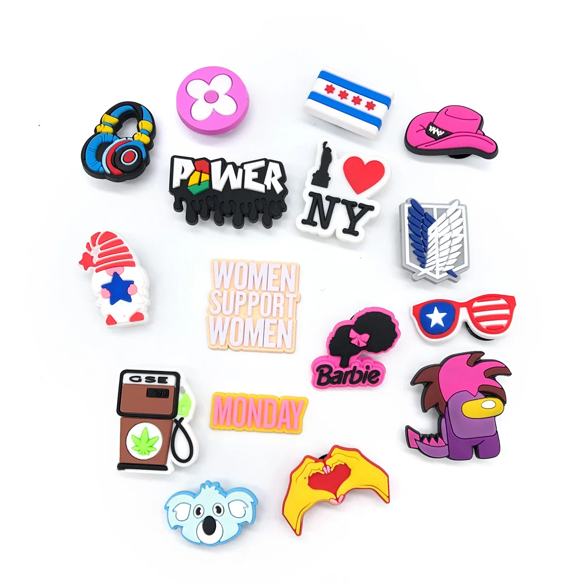 

Wholesale Price Croc Charms Custom Blm 3m Sticker For Gift, Picture