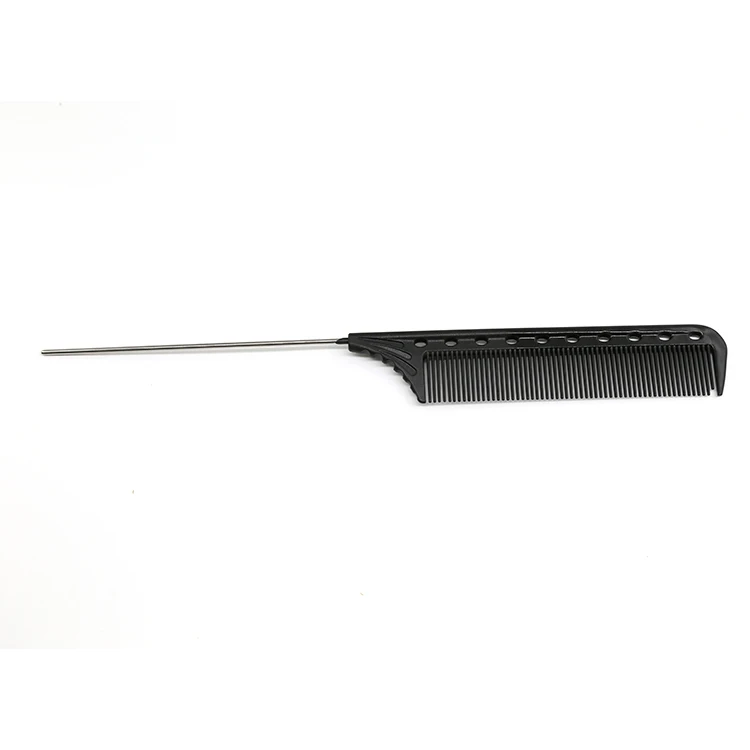 

hot selling flat barber black salon professional comb use professional hair comb for salon, White,black,any color customizable