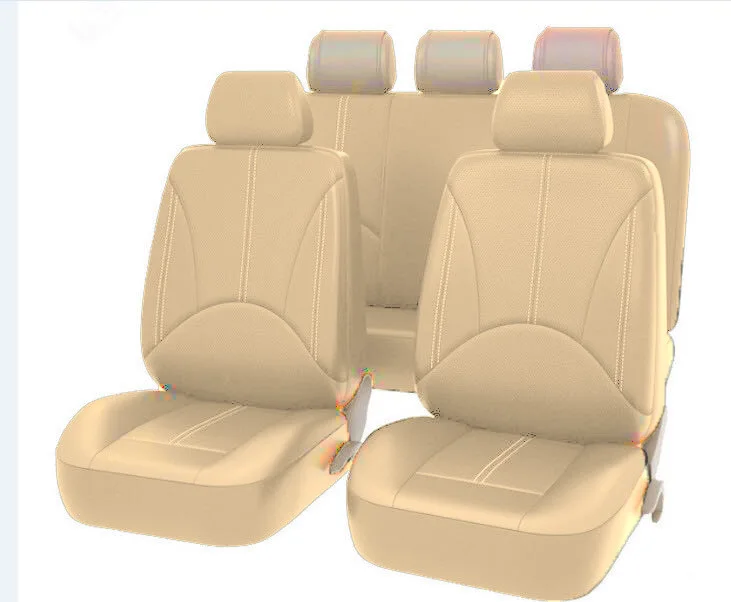 

Wholesale Easy to Clean Universal Sit Car Seat Cover Leather Full Set Car Seat Covers