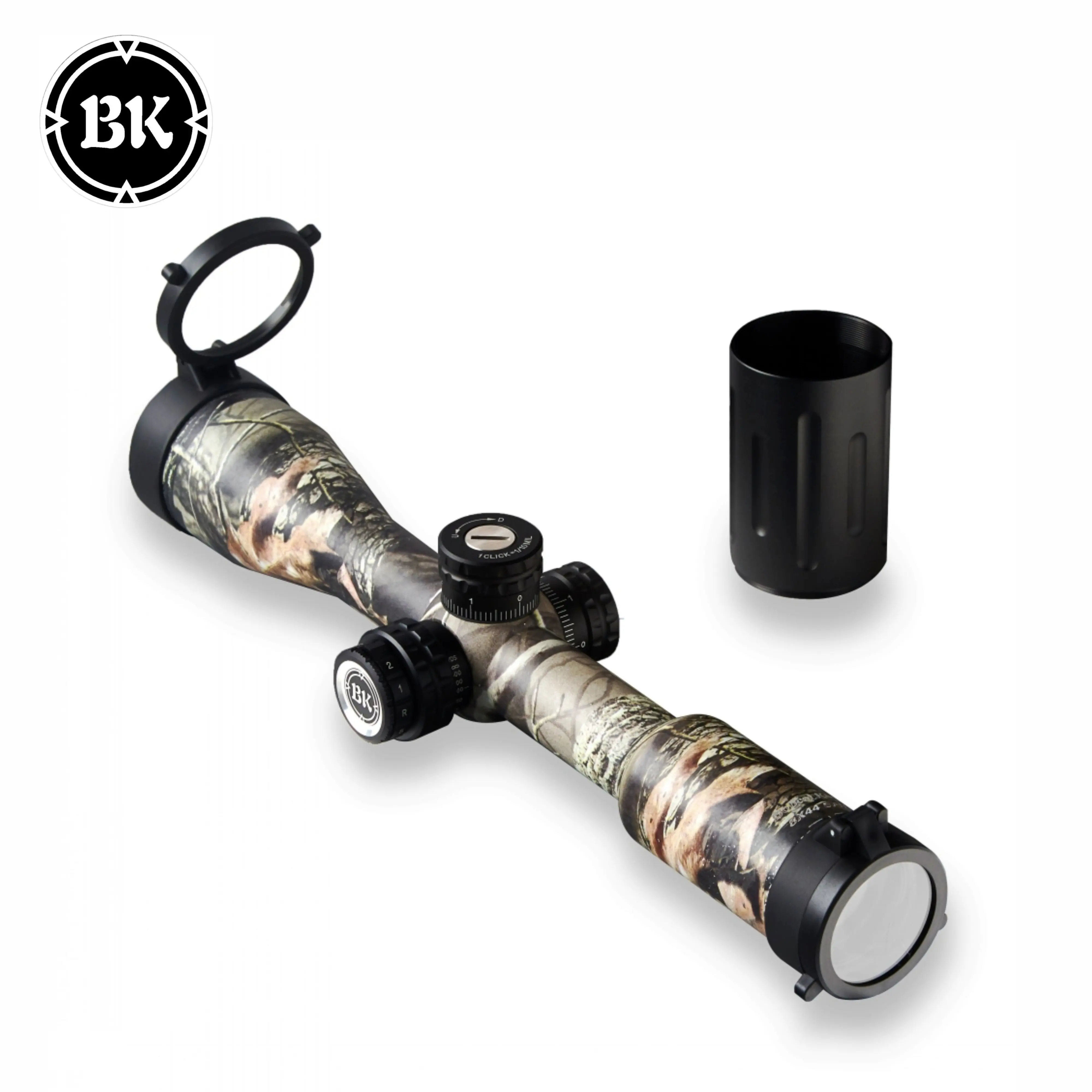 Bobcat King 8X44 SFIR Riflescopes Airsoft Hunting Rifle Scope Traffic Light Illumination Sniper Tactical Optical Sight