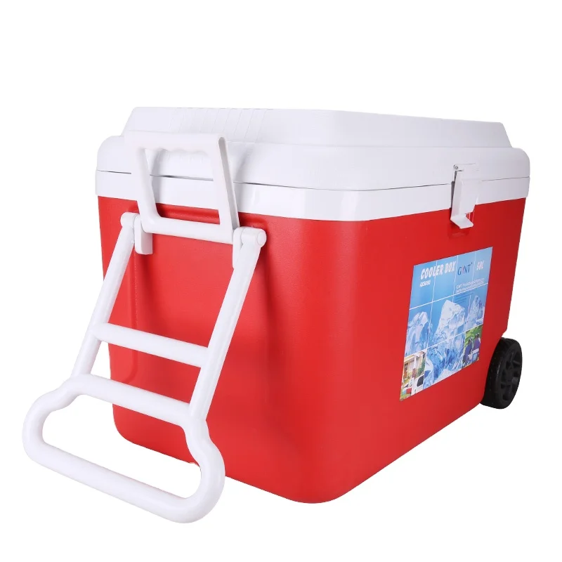 

hiking outdoor camping sample PP Insulated ice chests coke box ice small cooler with wheel box