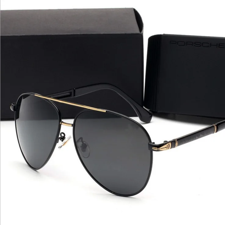 

Luxury Designer Famous Brands Newest Classic Sun Glasses High End Polarized Men Driving Sunglasses