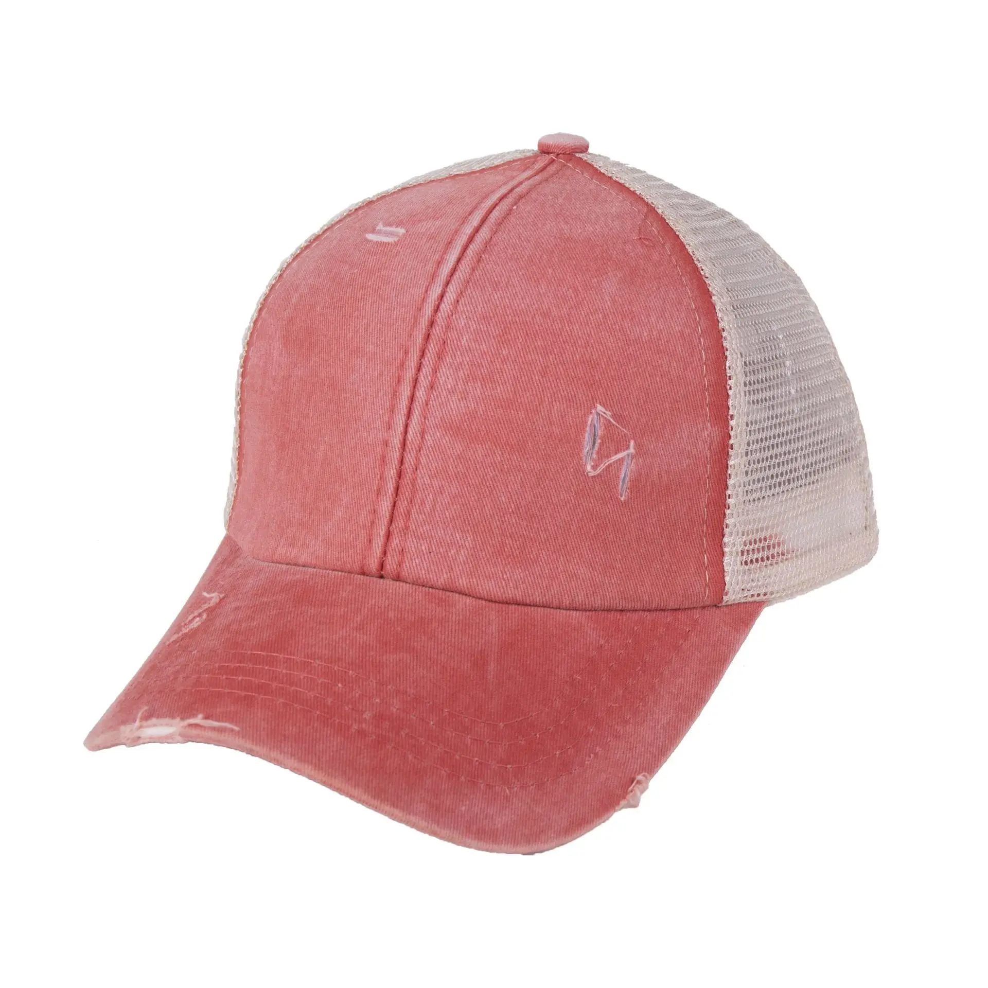 

summer spring autumn Children washed cross horsetail baseball make old outdoor sun block hat, 9colors