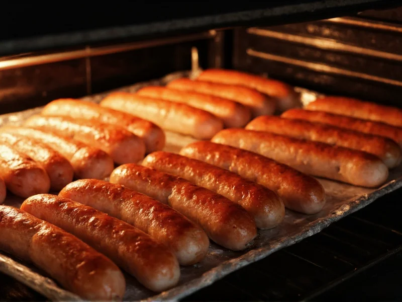 Perfect Oven-Baked Sausages: Temperature & Timing Guide