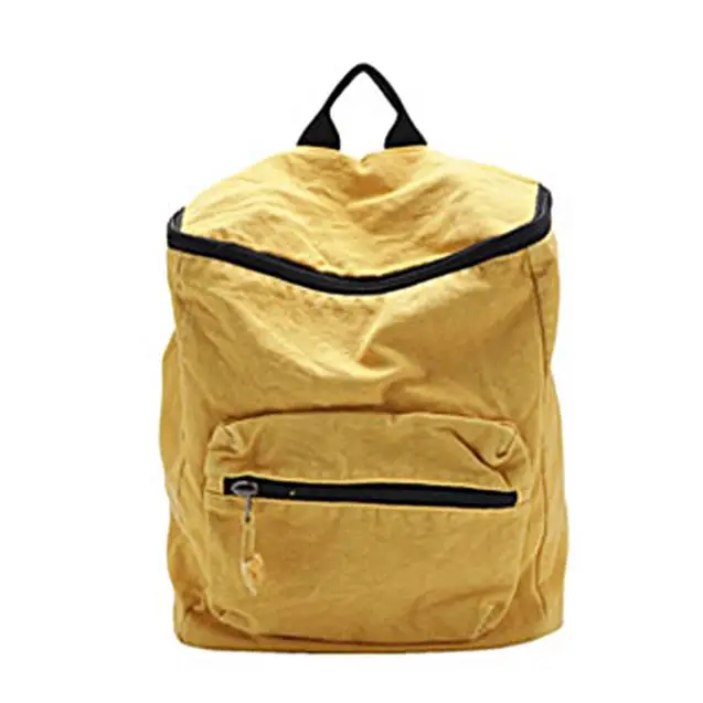 

High quality large school canvas backpack travel backpack girl bag for student, Customized