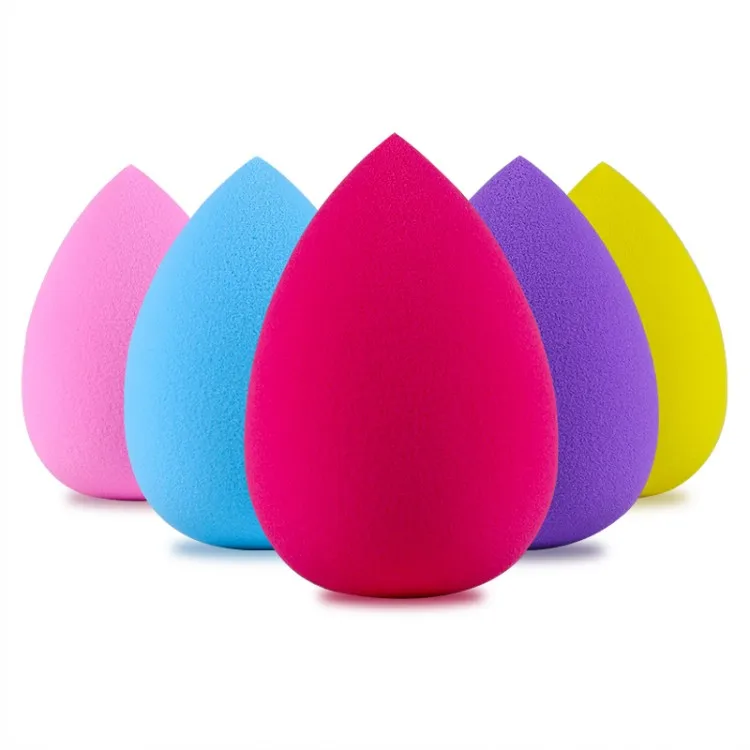 

2020 Best Seller 5PCS Cosmetic Cheese Blending Makeup Sponge Puff, Multi colors,can do customized color