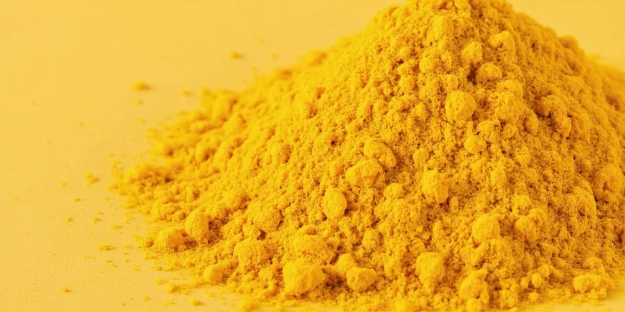 Spice rack with alternatives to turmeric