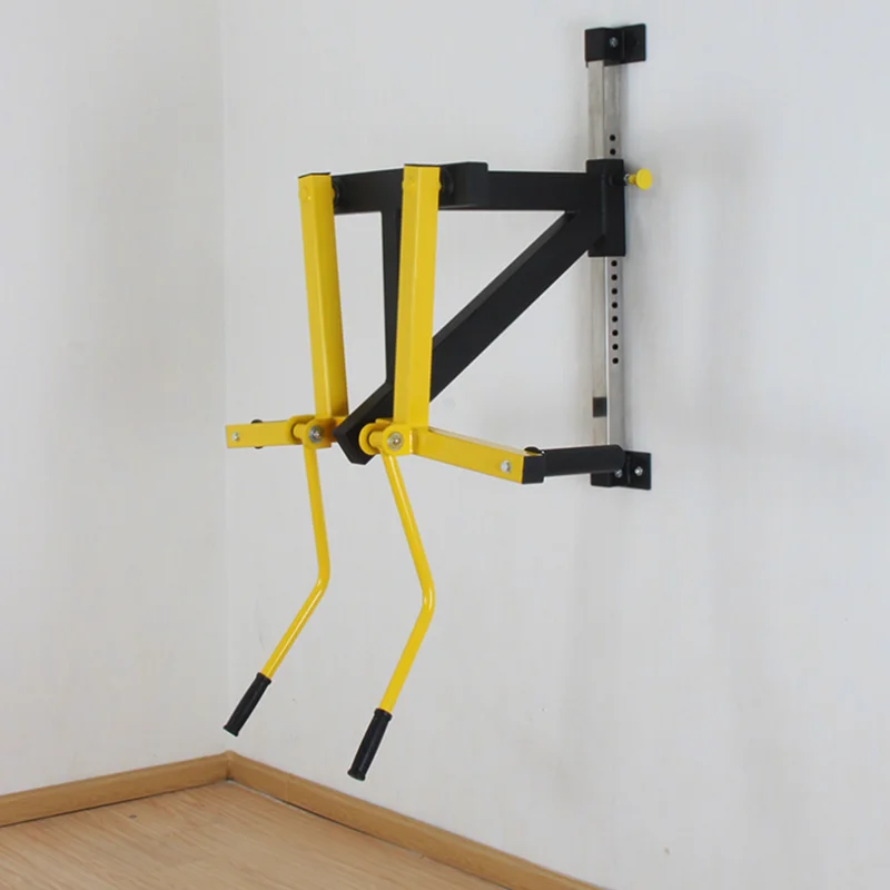 

Hot 2021 Vivanstar Arm Strength Lift Training Weighted With Barbells Home Wall-mounted Shoulder Trainer ST6806, Yellow