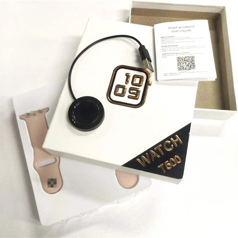 

T500 Smartwatch Series 6 Dual BT Call Support Heart Rate Blood Pressure Sport Smartwatch T500
