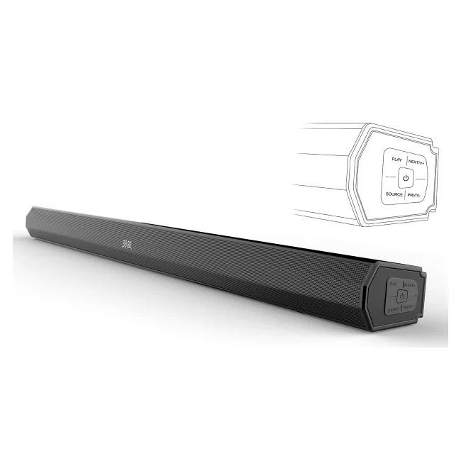 2.1ch Home Theater Speaker System Sound Bar for TV and Home Theatre Wireless Blue tooth SoundBar