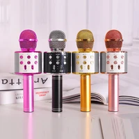 

Handheld bluetooth wireless microphone professional Portable Factory wholesale 2020 new product For USB for karaoke microphone